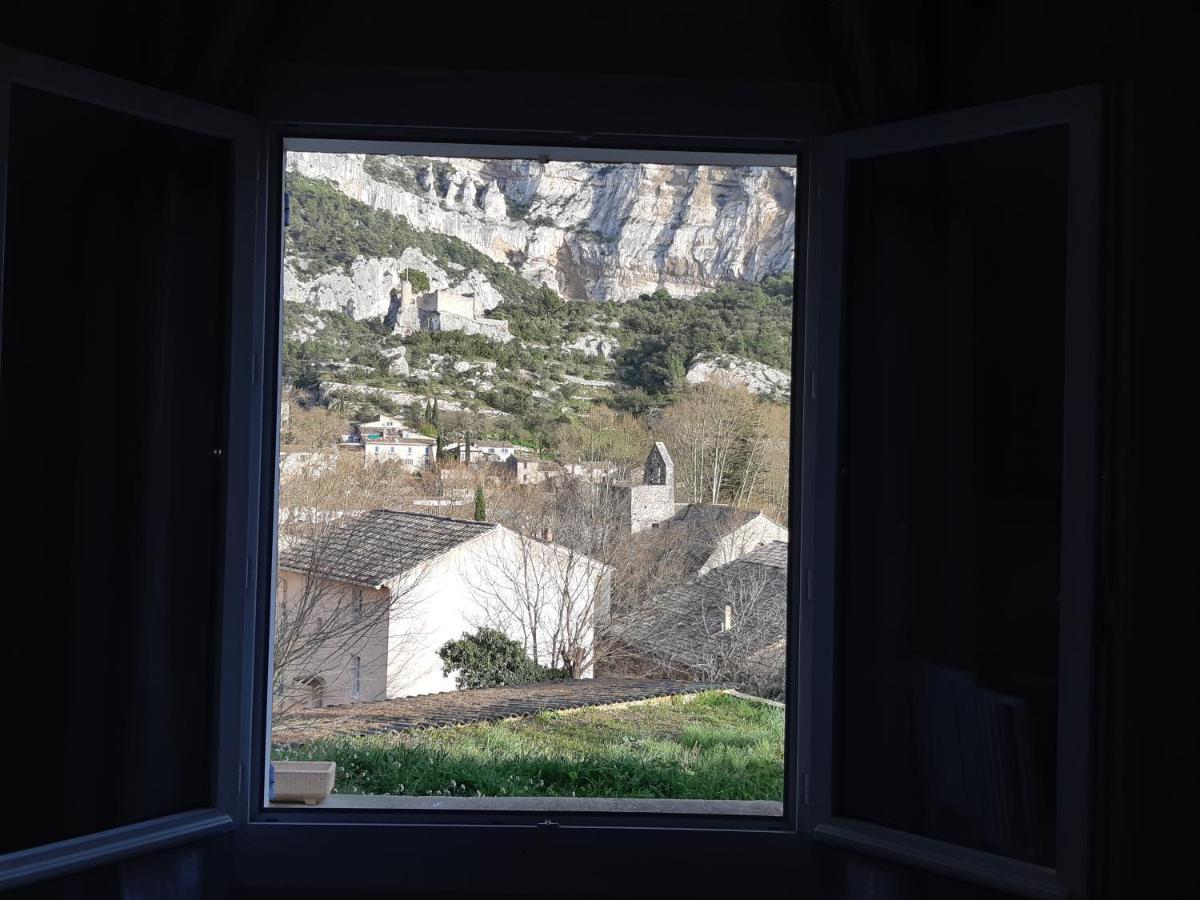 Vue Panoramique Sur Le Chateau,Montagne Et Grottes Fontaine-de-Vaucluse Bagian luar foto